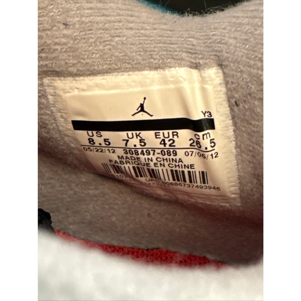 Air Jordan 4 2012 Retro Bred m8.5 w10 - Picture 9 of 15